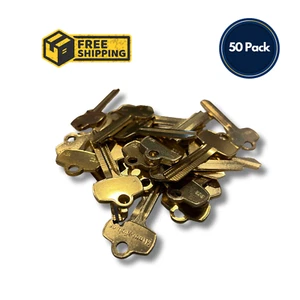 FREE SHIPPING - BE2/A1114A Key Blanks (50 Pk) Compatible with BE2/A1114A Keys - Picture 1 of 3