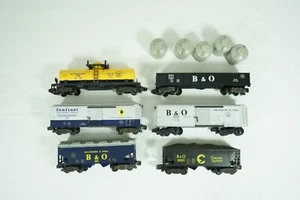 Material rodante Lionel S American Flyer B&O 4-9102 9201 9702 9200 9709 9301 W16 - Imagen 1 de 24