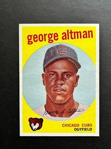 1959 TOPPS  #512  GEORGE ALTMAN RC  NRMT