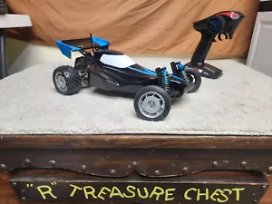 Vintage RARE RC CAR Kyosho OUTRAGE RC 1/10 2wd Racing buggy Team Associated Losi - Picture 1 of 23