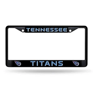 NFL Football Tennessee Titans Telaio Cromato Nero con Inserti in Plastica 12" x 6... - Foto 1 di 4