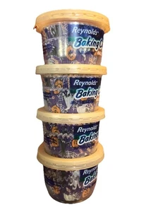 Vintage Halloween Reynolds Baking Cups 200 Ghosts Pumpkins Cupcake Cups  - Picture 1 of 6