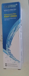 REPLACEMENT WATER FILTER  IcePure RWF1200A- opened box, sealed filter - Picture 1 of 3