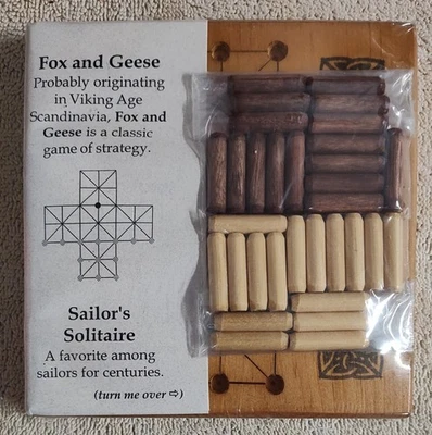 Vtg ca 2002 Tara Hill Designs Three In One Medieval Game Board New Sealed NOS - Image 1 of 2