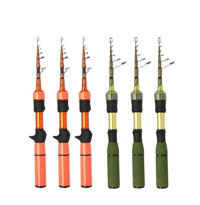 Telescopic Fishing Rods Carbon Fiber Ultra-Light Fast Rod Casting Spinning Pole - Image 1 of 4