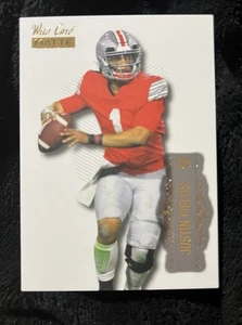 2021 Wild Card MATTE - Retail White #LBC-4 Justin Fields (RC) - Picture 1 of 2