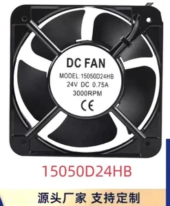 1PCS 15050D24HB DC24V 0.75A 150*150MM 15CM DC Cooling Fan - Picture 1 of 1