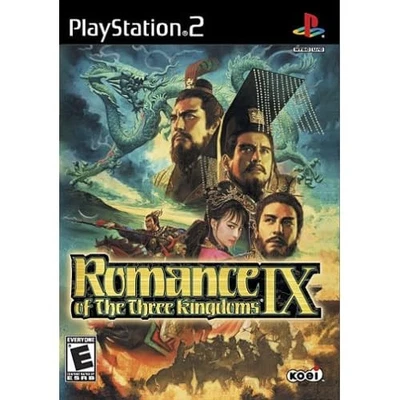 Romance Of The Three Kingdoms IX para PlayStation 2 PS2 3 jogo de estratégia apenas 4D - Imagem 1 de 3