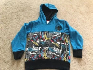 Disney Store Boys size 5/6 Small Marvel Spiderman hoodie sweatshirt long sleeve - Picture 1 of 4