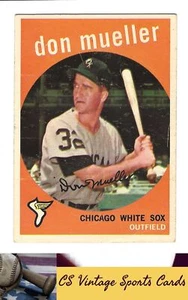 1959 Topps #368 Don Mueller - Bild 1 von 2