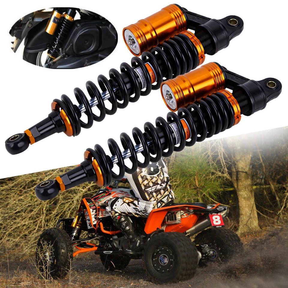 400MM 15 3/4" Air Shocks Absorbers for Yamaha YFZ 450 Raptor 660 700 Banshee 350 Foto 1 de 4