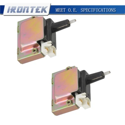 Set of 2 Ignition Coil For 1990–2002Honda Accord 1992–2001 Acura Integra IRONTEK - Image 1 of 2