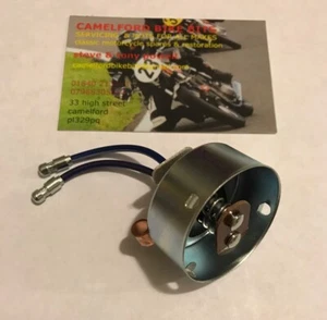 SOPORTE BOMBILLA TRIUMPH BSA NORTON GENUINO LUCAS BPF LU554602 554602 - Imagen 1 de 1