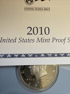 2010 S Proof Kennedy Half Dollar - From a US MINT Proof set - Picture 1 of 11