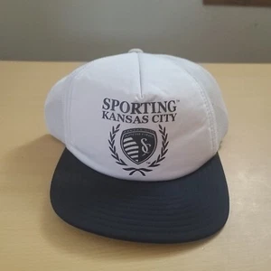 Sporting Kansas City MLS Adidas Baseball Cap Hat Snapback OSFA - New! - Picture 1 of 6