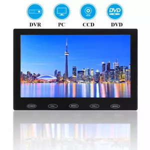 7" inch Touch Button LCD Monitor HD Display Screen w/ Speaker HDMI/AV/VGA Input - Picture 1 of 18