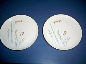 2 - Platos de pan Syracuse China semillas doradas 6 3/8" años 60 - Imagen 1 de 6