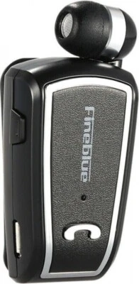 AURICOLARE CUFFIE BLUETOOTH RETRATTILE WIRELESS CLIP VIBRAZIONE iOS Android 2023 - Immagine 1 di 4