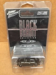 JOHNNY LIGHTNING BLACK BANDIT #2 VW VOLKSWAGEN BEETLE BUG 1 of 2000 MADE - Picture 1 of 10