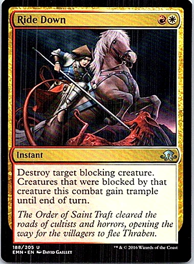 Ride Down Magic The Gathering Eldritch Moon Light Play - Image 1 of 1