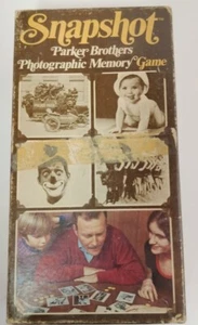 Vintage 1972 Snapshot Parker Brothers Photographic Memory  Game  No. 760 - Picture 1 of 3