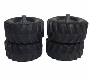 Monster Jam Grave Digger Replacement Wheels For 11 Inch RC Truck Racing ATV - Picture 1 of 5
