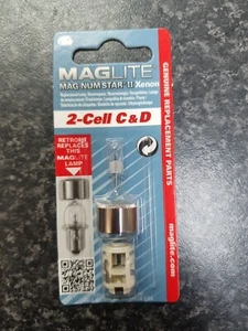 MAGLITE Mag-Num Star II Xenon Bulb for 2-Cell C & D Torch LMXA201L NEW & SEALED - Picture 1 of 1