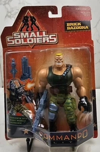 Kenner Small Soldiers Commando Elite Brick Bazooka Actionfigur Neu - Bild 1 von 23