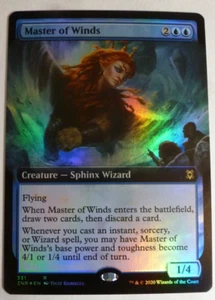 Magic The Gathering Master Of Winds Zendikar Rising Foil #331 LP/NM - Picture 1 of 2
