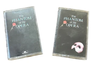 THE PHANTOM OF THE OPERA ORIGINAL CAST RECORDING 2 SET CASSETTE CrO2 TAPES 1987 - Picture 1 of 2