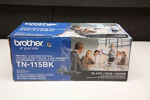 New Brother TN-115BK Black Toner Cartridge - Picture 1 of 2