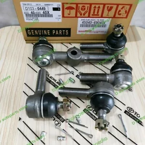 For BJ40 BJ42 FJ40 FJ45 HJ45 HJ47 Landcruiser 5pcs Steering Tie Rod End Kit LHD - Picture 1 of 6