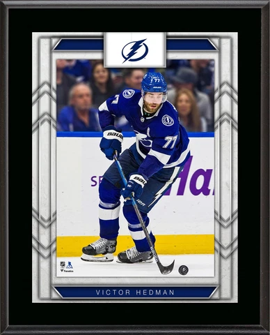 Victor Hedman Tampa Bay Lightning 10.5" x 13" Player Plaque Cover