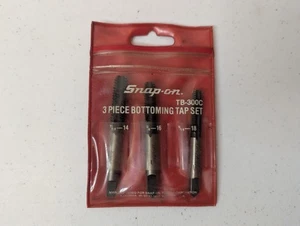 Snap-On Tools TB300C 3-Piece BOTTOMING TAP SET USA - Picture 1 of 3