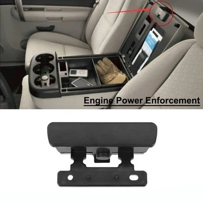 Tapa de cierre de reposabrazos de consola superior/central para Chevy Silverado 1500 y 2500 HD GMC Foto 1 de 4