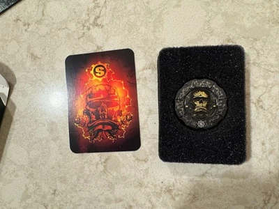 FREE SHIPPING Hitex Gear Starlinger October CHIP OF THE MONTH (COTM) Poker Chip - Image 1 of 2