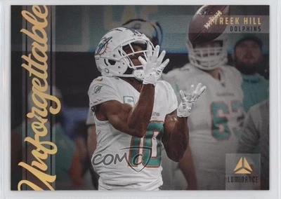 2023 Panini Luminance Unforgettable Tyreek Hill #U-18 - Image 1 of 2