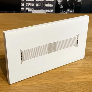 🟢 Pasek do zegarka Apple 49mm naturalny tytanowy mediolański pętla duży 100% oryginalny - Zdjęcie 1 z 19