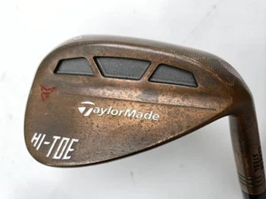 TaylorMade HI-TOE RAW Wedge 52* 9 Bounce KBS Hi-Rev 2.0 Wedge Steel Mens RH - Picture 1 of 6