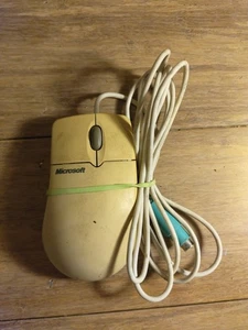 Untested Microsoft 63618-OEM IntelliMouse 1.1A PS/2 Compatible Mouse - Picture 1 of 3