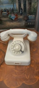Vintage Telefon Analog, Post, Wählscheibe, Krone , Bakelit 60er - Afbeelding 1 van 6