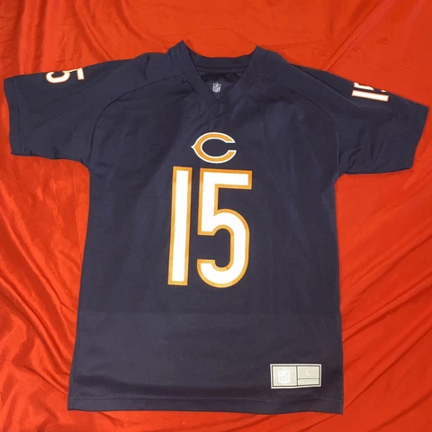 NFL Team Apparel Brandon Marshall Chicago Bears #15 NFL Jersey - Youth Large (L) Cover