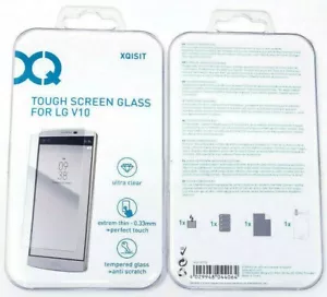 For LG V10 Premium Tempred Glass Screen Protector Ultra Clear Xqisit Tough - Picture 1 of 12