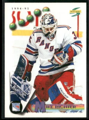 1994-95 Score #130 Mike Richter - Image 1 of 2