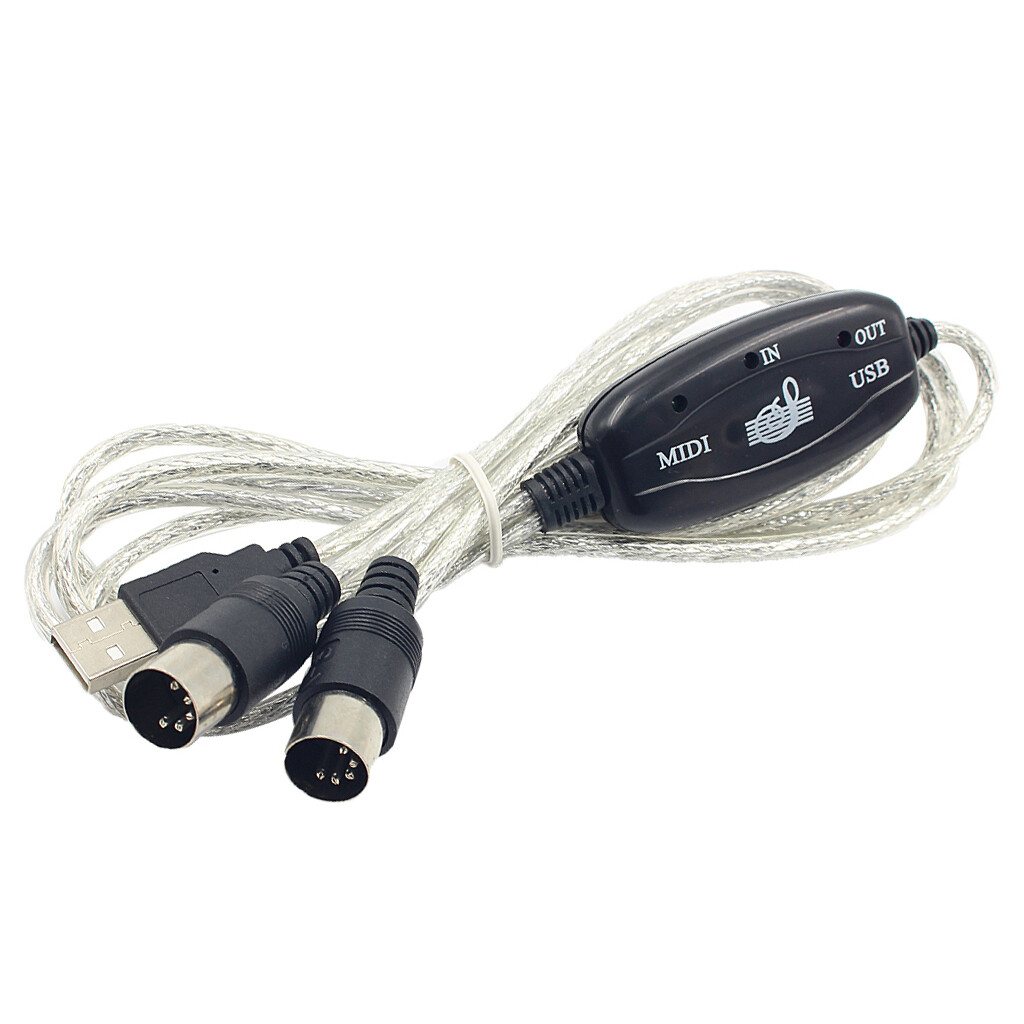 Cavo MIDI FORE - Interfaccia MIDI A USB Con Ingresso/Uscita Per Windows/Mac - Foto 4