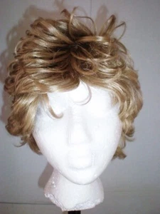 Paris Tressof California Wig Short Curly Blonde - Picture 1 of 2