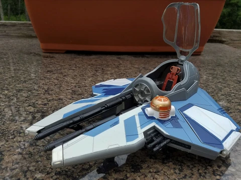 Star Wars 30th Anniversary AAYLA SECURA'S JEDI STARFIGHTER Eta-2 Target 2008 Cover