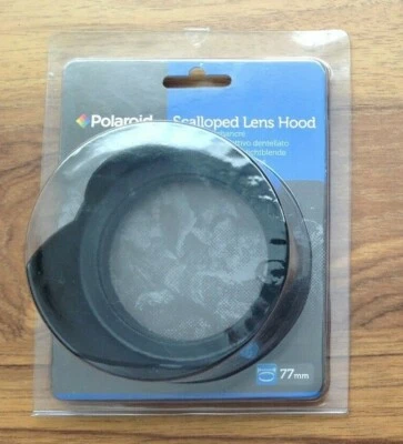 Polaroid 77mm Studio Series Scalloped Lens Hood (PLLH77). Free UK Postage - Image 1 of 4