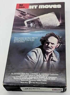 NIGHT MOVES VHS HACKMAN GRIFFITH WARNER HOME VIDEO 1989, TESTED - Image 1 of 4