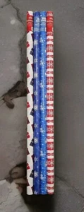 4 Rolls BUDWEISER BUD LIGHT Beer Premium Gift Wrapping Paper Christmas 60 Sq Ft - Picture 1 of 4